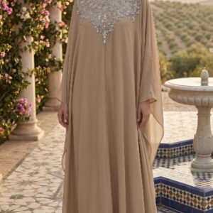 Aura Exotic Flowing Georgette Gown