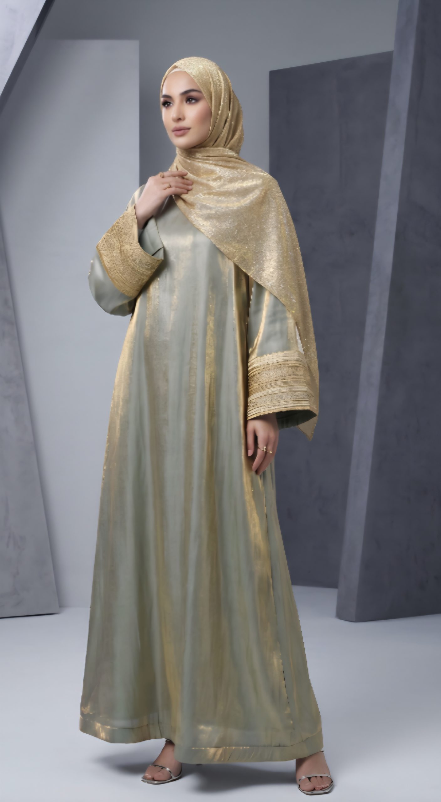 Sage Lumière Kaftan